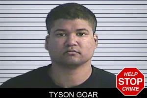 Tyson Goar mugshot