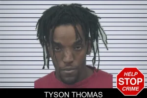 Tyson Thomas mugshot