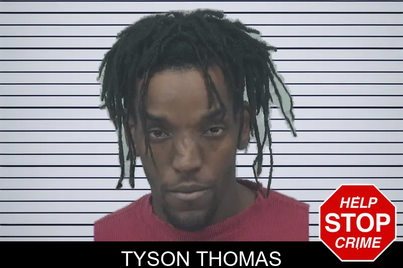 Tyson Thomas mugshot