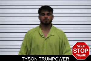 Tyson Trumpower mugshot
