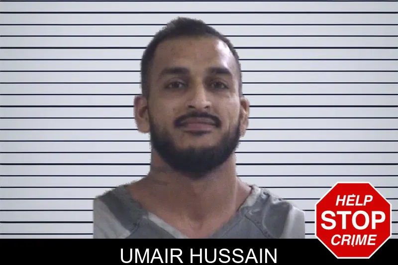 Umair Hussain mugshot