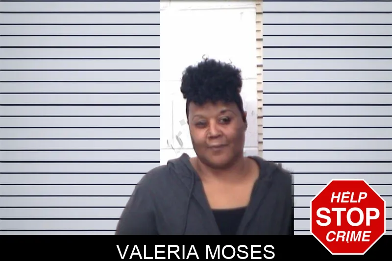 Valeria Moses mugshot