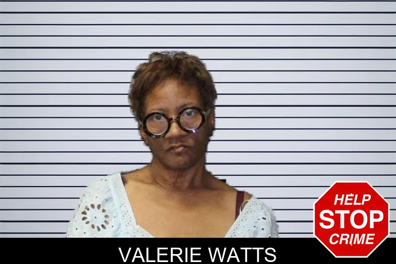 Valerie Watts mugshot – Thomas County , Georgia Valerie Watts mugshot
