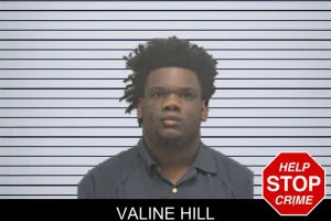 Valine Hill mugshot