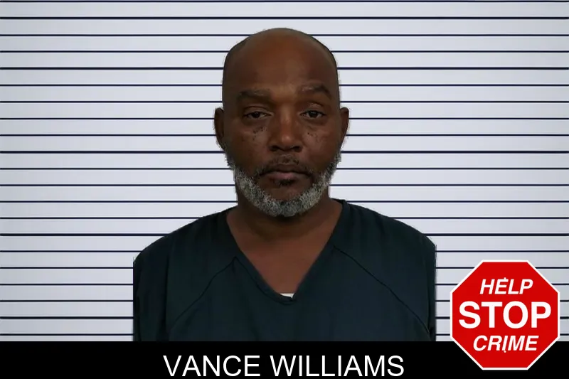 Vance Williams mugshot