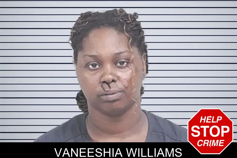 Vaneeshia Williams mugshot – Lowndes County , Georgia Vaneeshia Williams mugshot