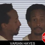 Varian Hayes mugshot