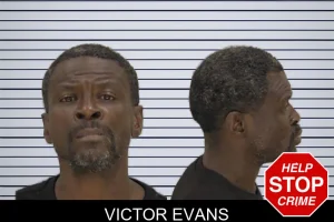 Victor Evans mugshot