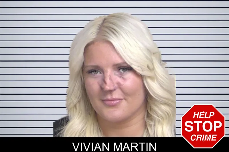 Vivian Martin mugshot