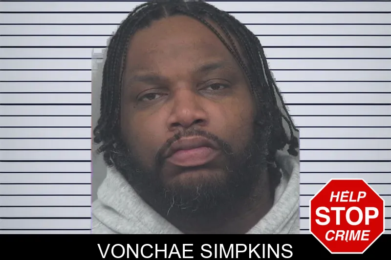 Vonchae Simpkins mugshot
