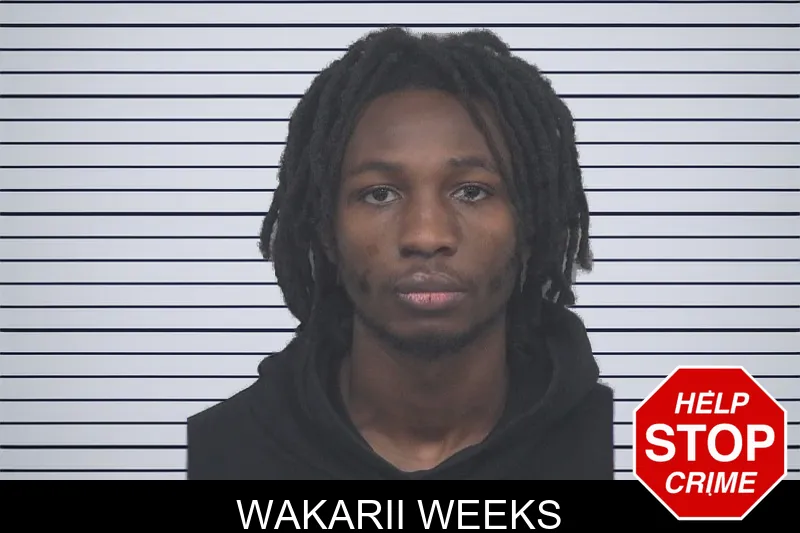 Wakarii Weeks mugshot