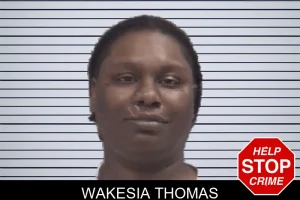 Wakesia Thomas mugshot