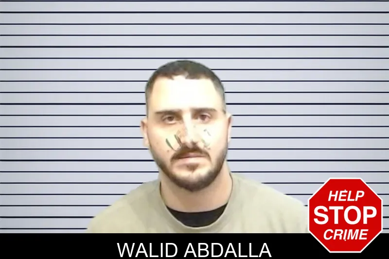 Walid Abdalla mugshot