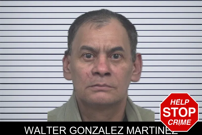 Walter Gonzalez Martinez mugshot
