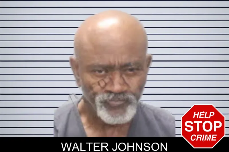 Walter Johnson mugshot