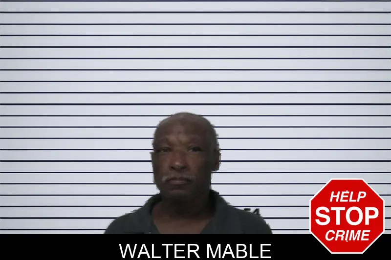 Walter Mable mugshot