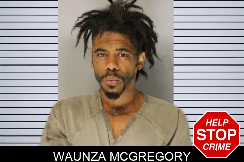Waunza McGregory mugshot