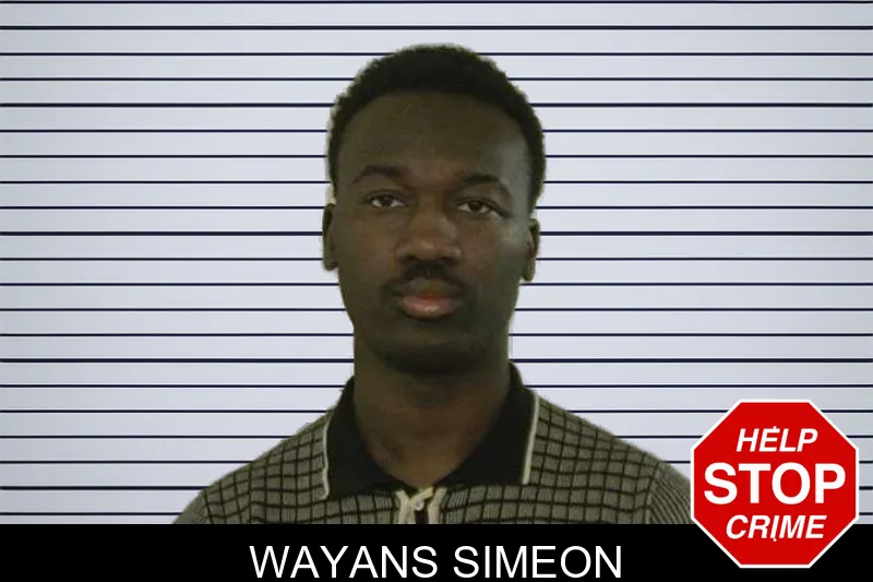 Wayans Simeon mugshot