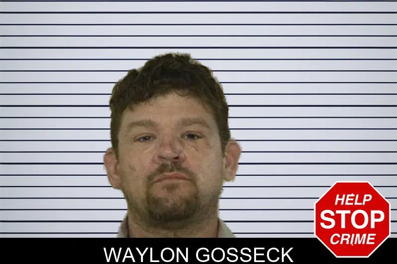 Waylon Gosseck mugshot
