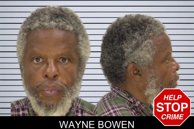 Wayne Bowen mugshot
