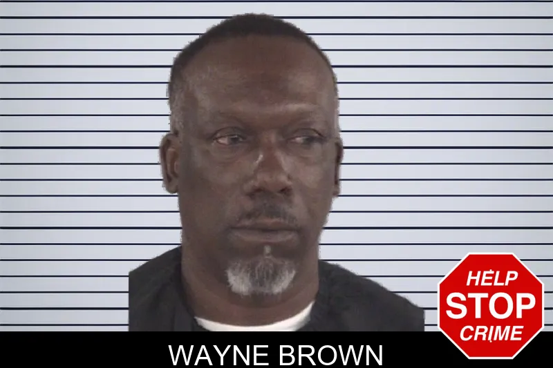 Wayne Brown mugshot