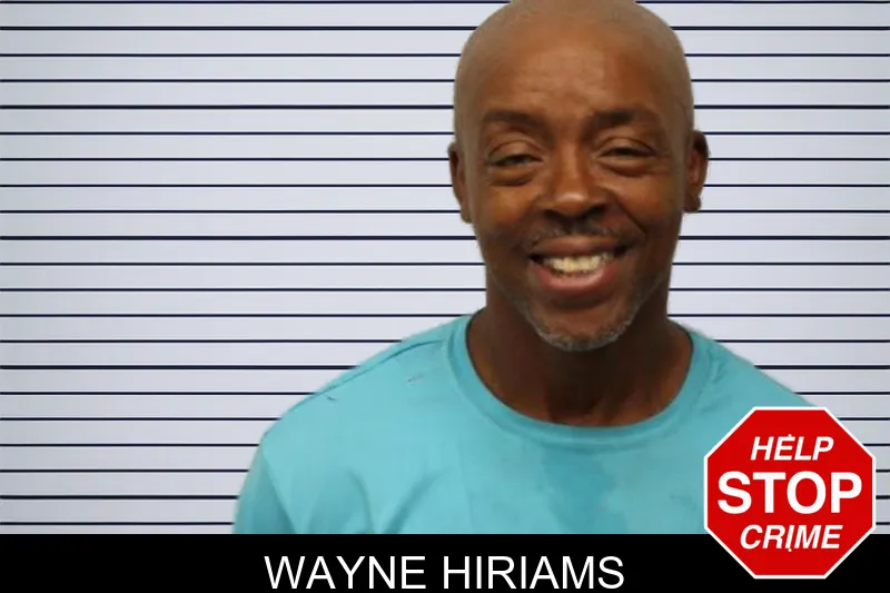 Wayne Hiriams mugshot