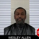 Wesley Allen mugshot – Elbert County , Georgia Wesley Allen mugshot