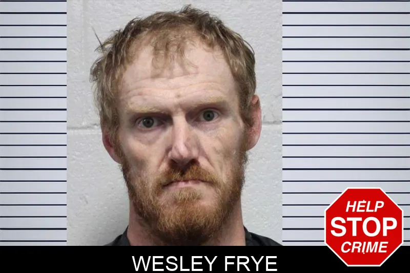 Wesley Frye mugshot