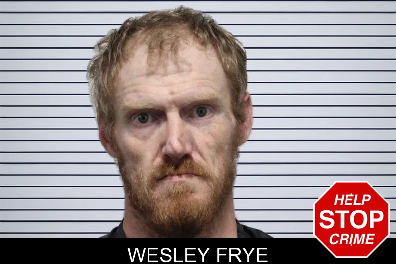 Wesley Frye mugshot