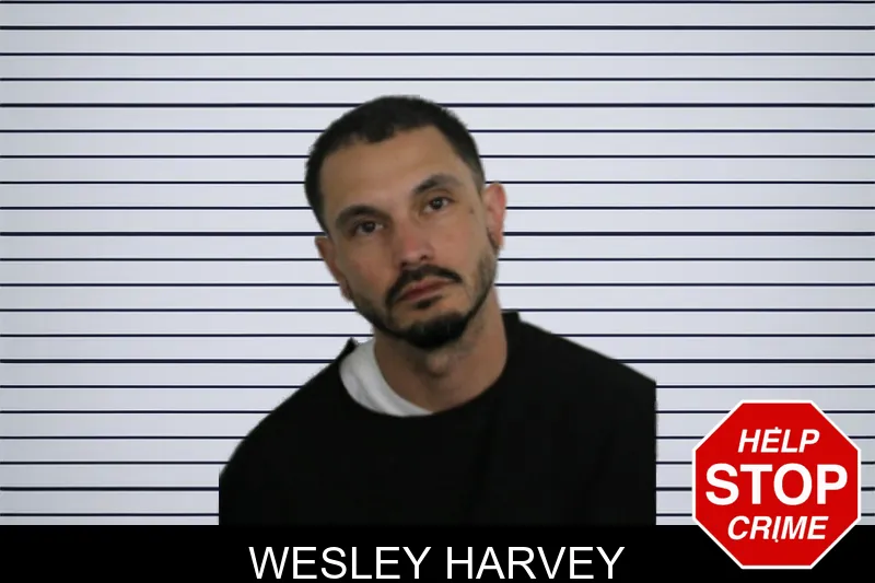 Wesley Harvey mugshot