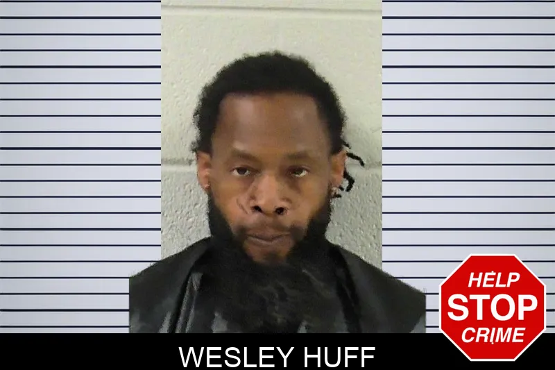 Wesley Huff mugshot