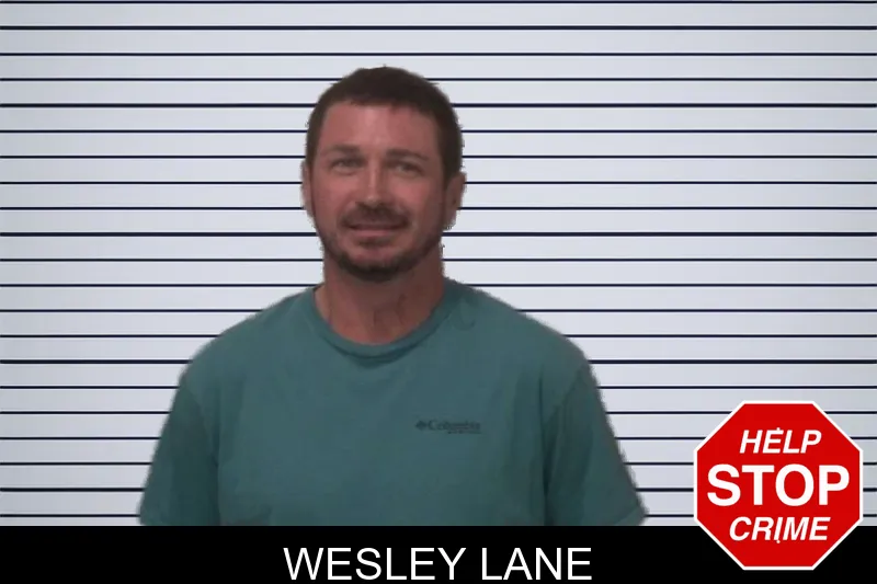 Wesley Lane mugshot
