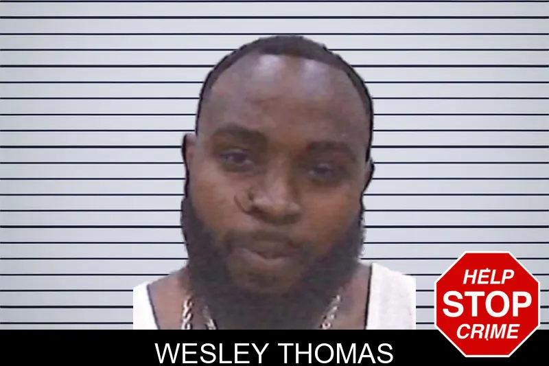 Wesley Thomas mugshot