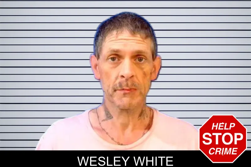 Wesley White mugshot