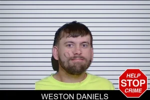 Weston Daniels mugshot