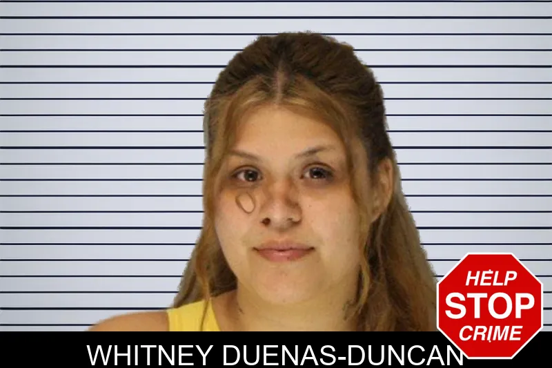 Whitney Duenas-Duncan mugshot