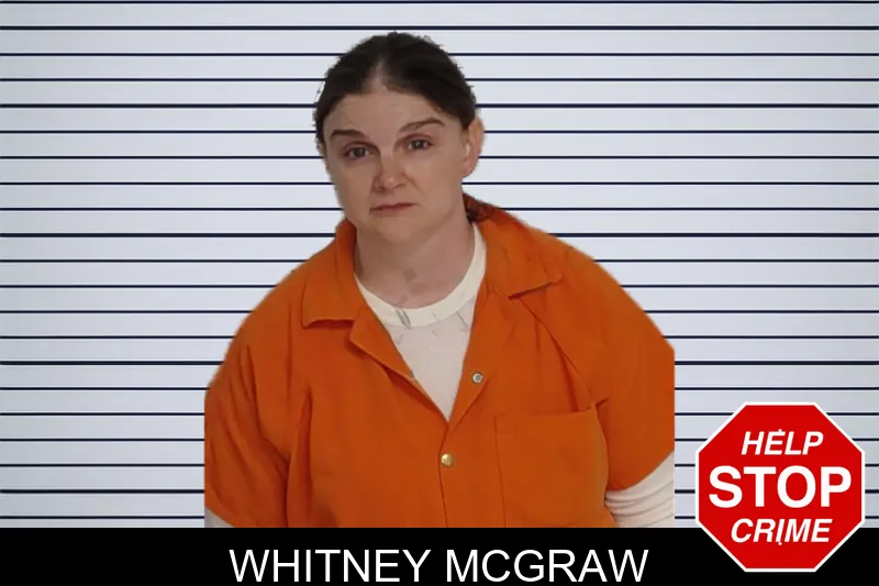 Whitney McGraw mugshot