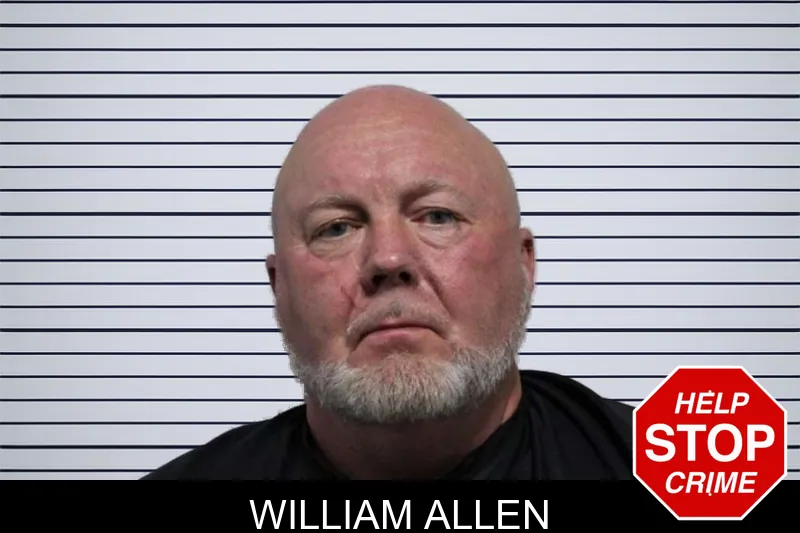 William Allen mugshot