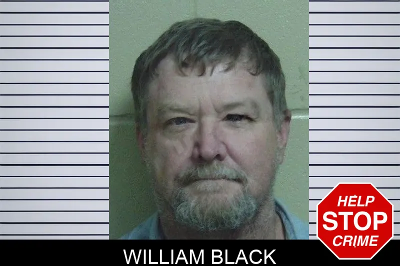 William Black mugshot