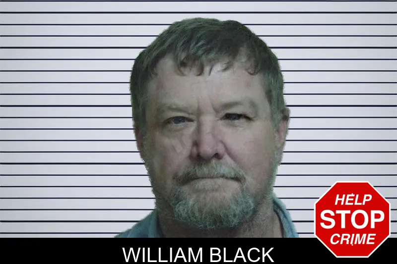 William Black mugshot