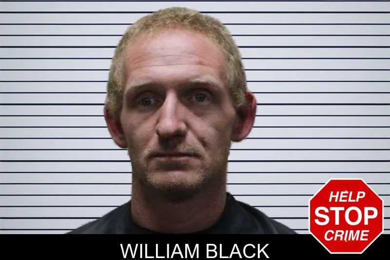 William Black mugshot