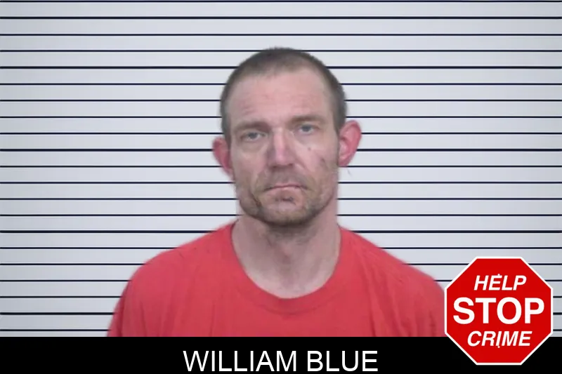 William Blue mugshot