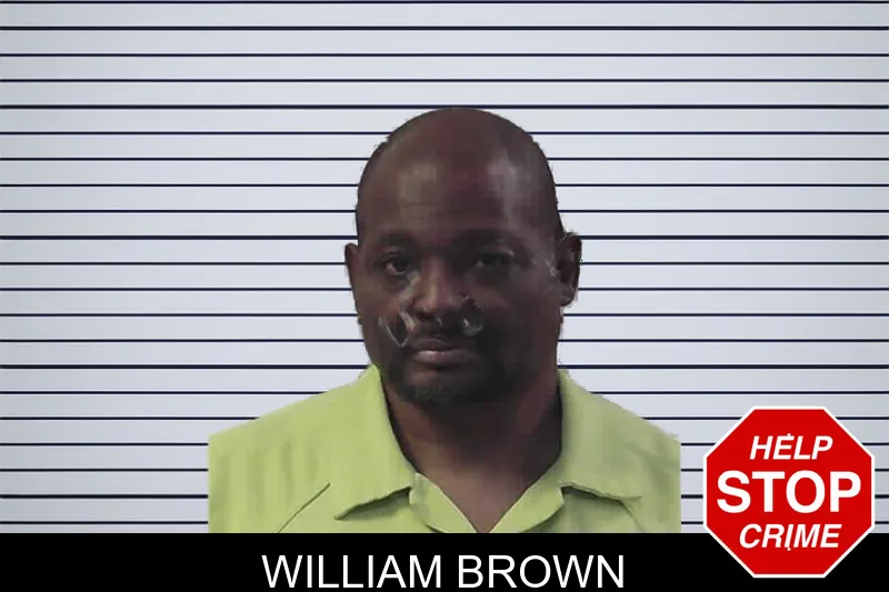 William Brown mugshot
