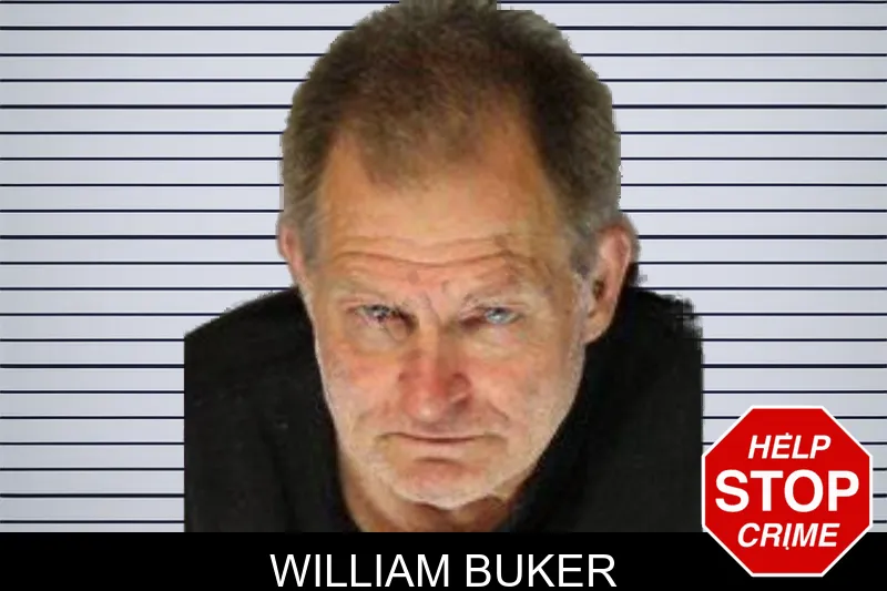 William Buker mugshot