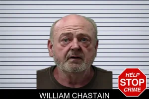 William Chastain mugshot