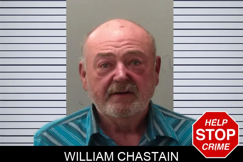 William Chastain mugshot