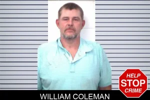 William Coleman mugshot