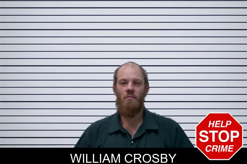 William Crosby mugshot