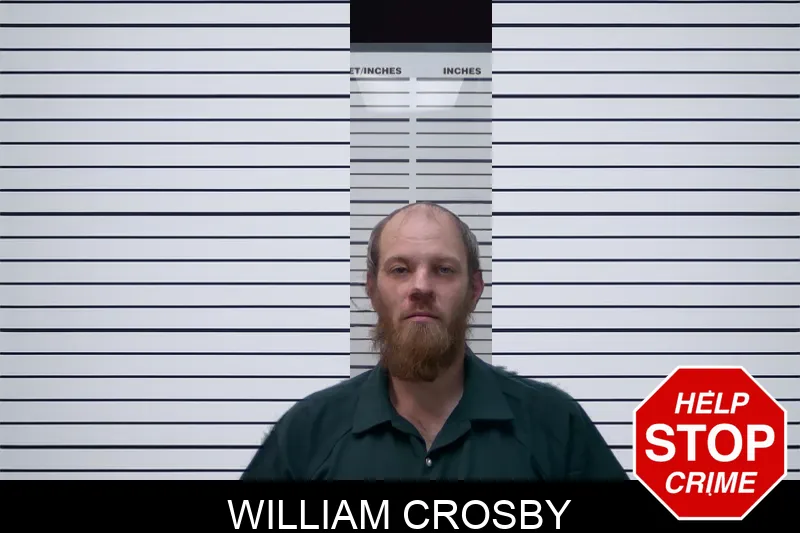 William Crosby mugshot