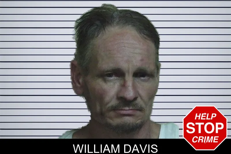 William Davis mugshot